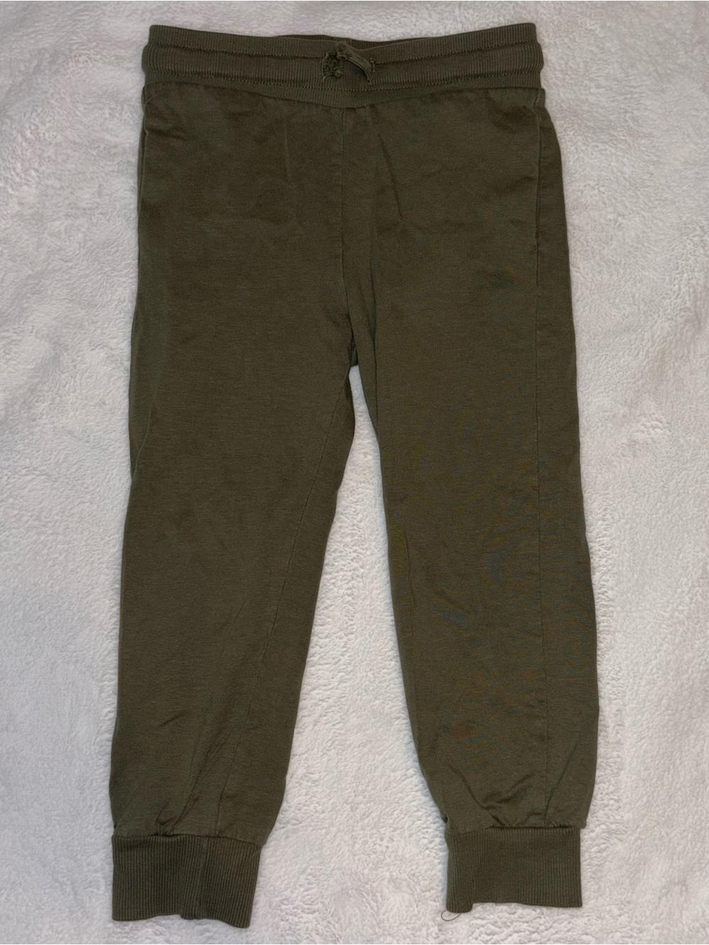 H&M Olive Green Kids Jogger Sweatpants